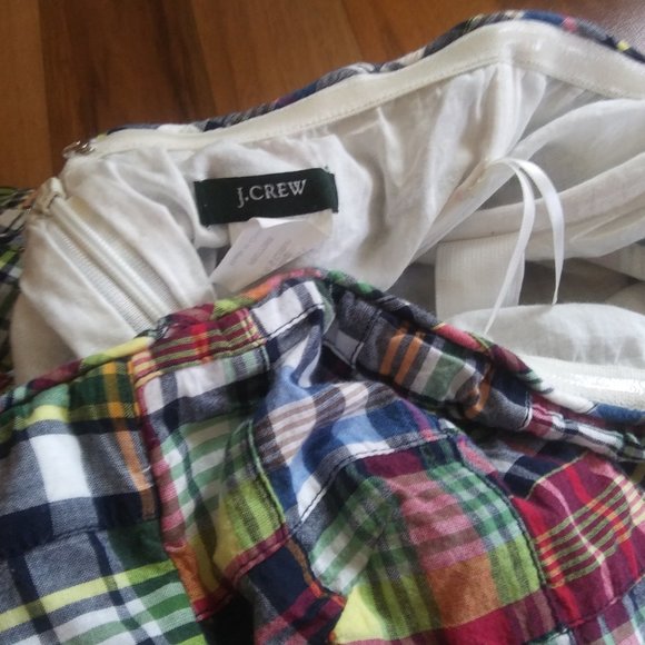 J. Crew Multicolor Strapless Dress - Picture 3 of 3